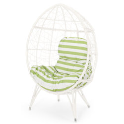 Burnam wicker teardrop swing chair Clearance
